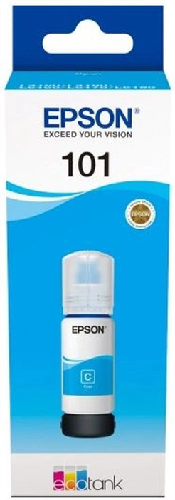 Чернила Epson 101 C13T03V24A голубой 70мл для Epson L4150/L4160/L6160/L6170 C13T03V24A