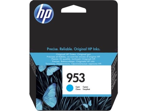 Картридж струйный HP 953 F6U12AE голубой (700стр.) для HP OJP 8710/8715/8720/8730/8210/8725 F6U12AE
