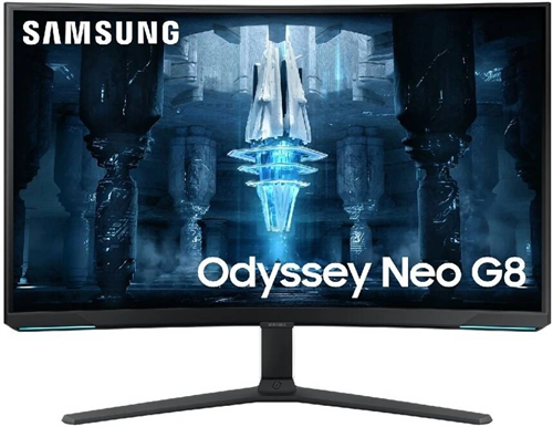 Монитор Samsung 32" Odyssey Neo G8 S32BG850NMXUE белый VA LED 16:9 HDMI полуматовая HAS Piv 1000000: LS32BG850NMXUE