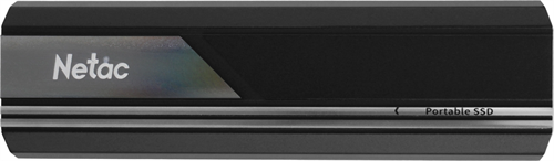 Накопитель SSD Netac USB-C 500GB NT01ZX10-500G-32BK ZX10 черный NT01ZX10-500G-32BK