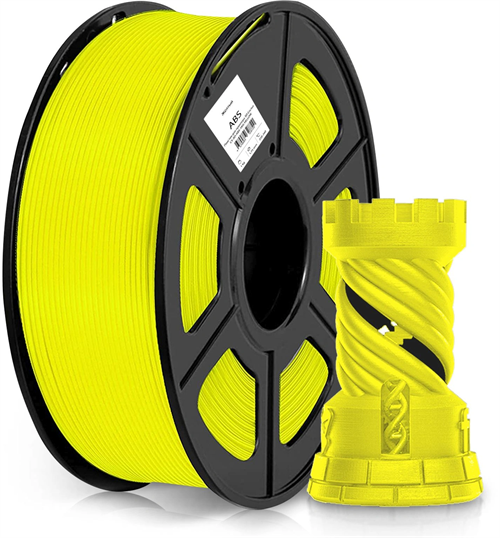 Пластик для принтера 3D Cactus CS-3D-ABS-1KG-YELLOW ABS d1.75мм 1кг L386м 1цв. CS-3D-ABS-1KG-YELLOW