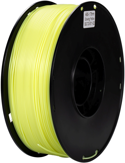 Пластик для принтера 3D Cactus CS-3D-ABS-1KG-L-YELL ABS LUMINOUS d1.75мм 1кг 1цв. CS-3D-ABS-1KG-L-YELL