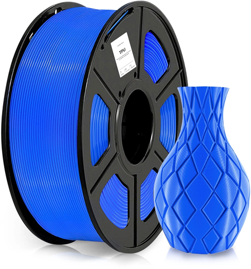 Пластик для принтера 3D Cactus CS-3D-TPU-0.8KG-BLUE TPU d1.75мм 0.8кг L336м 1цв. CS-3D-TPU-0.8KG-BLUE