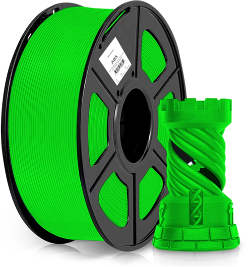 Пластик для принтера 3D Cactus CS-3D-ABS-1KG-GREEN ABS d1.75мм 1кг L386м 1цв. CS-3D-ABS-1KG-GREEN