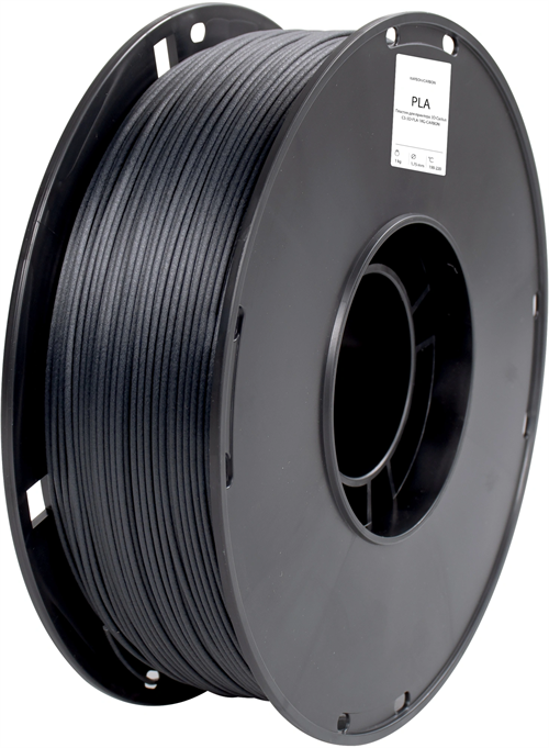 Пластик для принтера 3D Cactus CS-3D-PLA-1KG-CARBON PLA d1.75мм 1кг L326м 1цв. CS-3D-PLA-1KG-CARBON