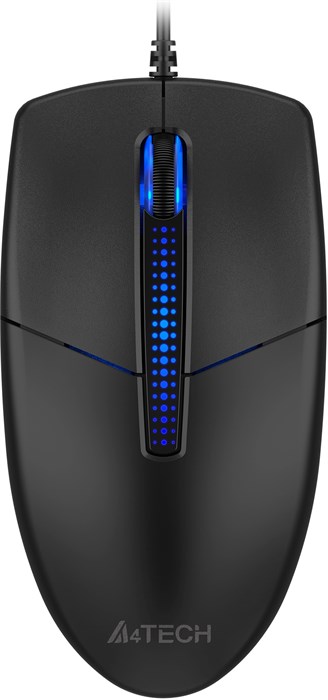 Мышь A4Tech N-530S черный оптическая 1200dpi USB 2but N-530S