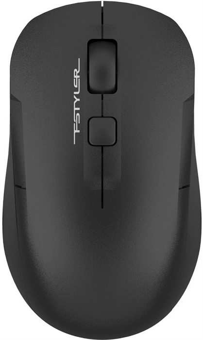 Мышь A4Tech Fstyler FG16CS Air2 черный оптическая 2000dpi silent беспров. USB для ноутбука 3but (FG1 FG16CS AIR2 BLACK