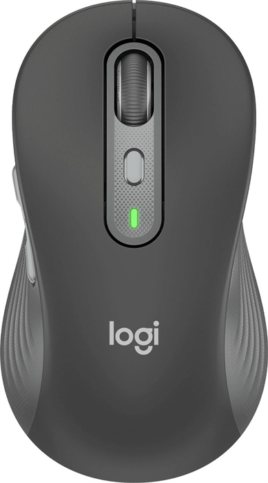 Мышь Logitech M750 L Large графитовый оптическая 4000dpi беспров. BT/Radio USB 5but (910-006266) 910-006266