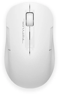 Мышь A4Tech Fstyler FG15CS Air2 белый оптическая 1200dpi silent беспров. USB для ноутбука 3but FG15CS AIR2-1