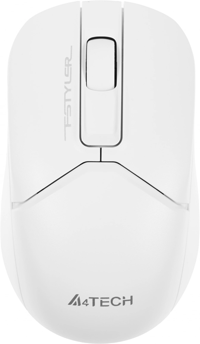Мышь A4Tech Fstyler FB12 белый оптическая 1200dpi беспров. BT/Radio USB 3but (FB12 WHITE) FB12 WHITE