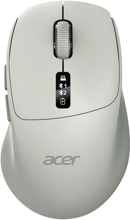 Мышь Acer OMR503 светло-серый оптическая 3200dpi silent беспров. BT/Radio USB 4but (ZL.MCE11.01C) ZL.MCE11.01C