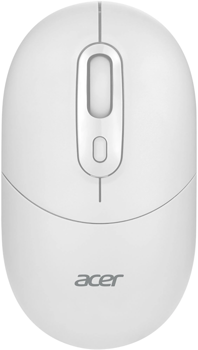 Мышь Acer OMR301 белый оптическая 1600dpi беспров. BT/Radio USB 4but (ZL.MCECC.01U) ZL.MCECC.01U