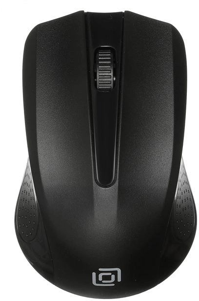 Мышь Оклик 485MW черный оптическая 1600dpi беспров. USB для ноутбука 3but (997819) 997819