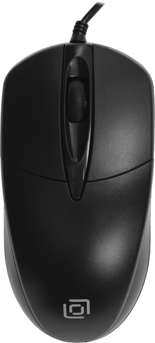 Мышь Оклик 275M черный оптическая 1200dpi USB 3but (412841) 412841
