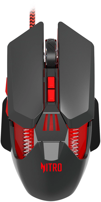 Мышь Acer Nitro OMW302 черный оптическая 7200dpi USB 7but (ZL.MCECC.025) ZL.MCECC.025
