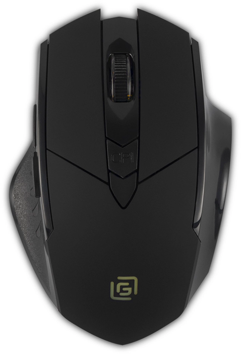 Мышь Оклик 780GW черный оптическая 3200dpi беспров. USB для ноутбука 6but (1903012) 1903012