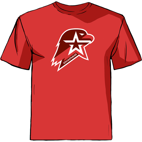 Футболка Цвет красный. 100% хлопок 47028