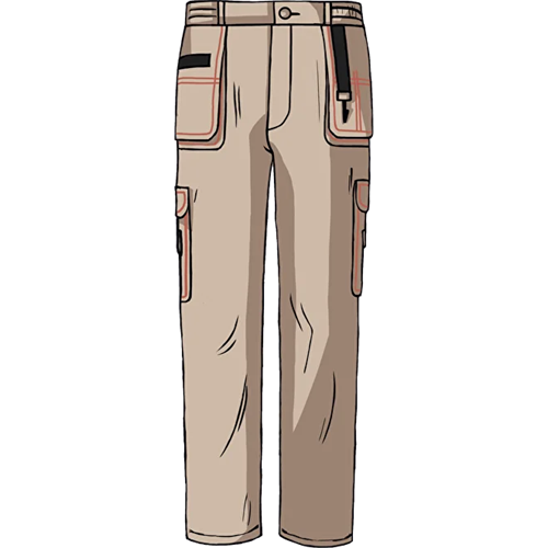 Брюки форменные летние "Юнармия" - бежевые UNAR-0008