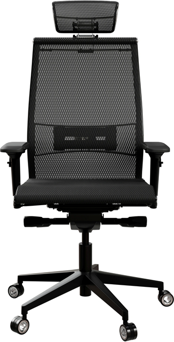 Кресло Метта Samurai Black Edition new черный сиденье черный сетка с подголов. крестов. металл хром Z30.3.15.AA