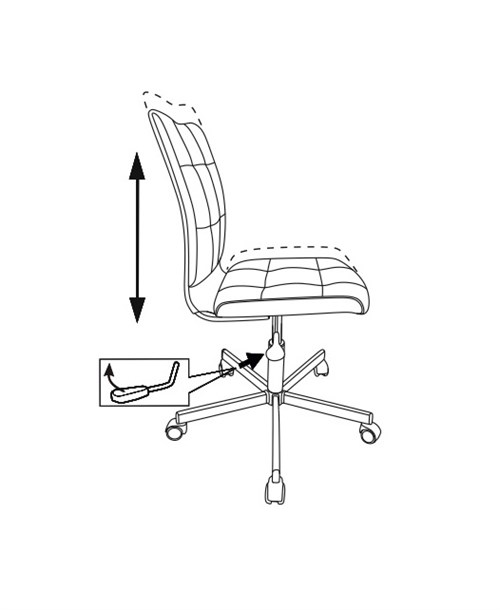 Кресло Бюрократ CH-330M розовый Lincoln 205 экокожа крестов. металл хром CH-330M/PINK