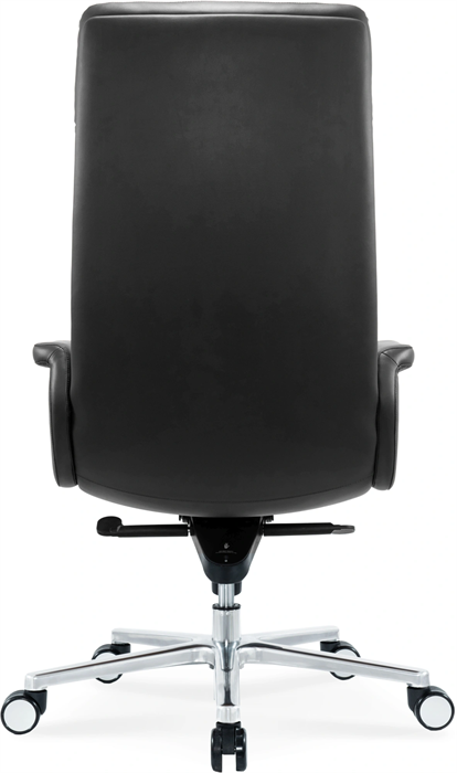 Кресло руководителя Cactus CS-LBK-AMSTERDAM кожа крестов. алюминий CS-LBK-AMSTERDAM