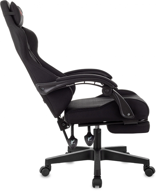 Кресло игровое Zombie Shadow черный Neo Black с подголов. крестов. пластик подст.для ног пластик чер ZOMBIE SHADOW B