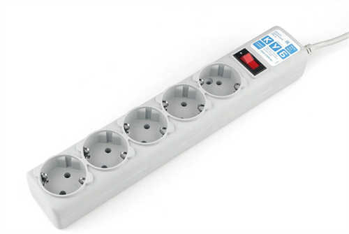 Сетевой фильтр Powercube SPG-B-10 3м (5 розеток) серый (коробка) SPG-B-10