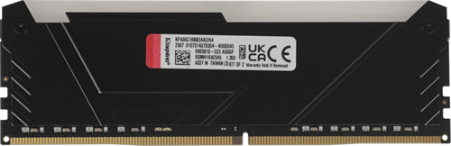 Память DDR4 2x32GB 3600MHz Kingston KF436C18BB2AK2/64 Fury Beast Black RGB RTL Gaming PC4-28800 CL18 KF436C18BB2AK2/64