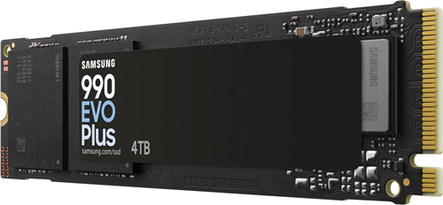 Накопитель SSD Samsung PCIe 4.0 x4 4TB MZ-V9S4T0BW 990 EVO Plus M.2 2280 MZ-V9S4T0BW