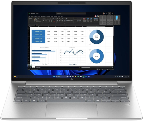 Ноутбук HP ProBook 4 G1i Core Ultra 5 225U 16Gb SSD512Gb Intel Graphics 14" WUXGA (1920x1200) без ОС D0VG0ET