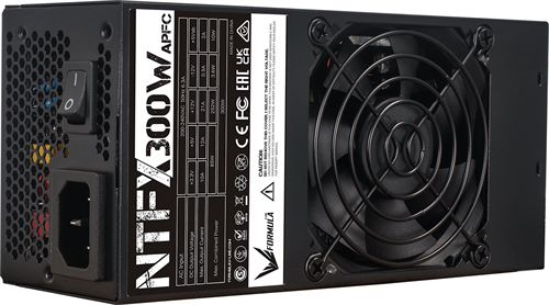Блок питания Formula TFX 300W NTFX-300 (20+4pin) APFC 80mm fan 2xSATA RTL NTFX-300