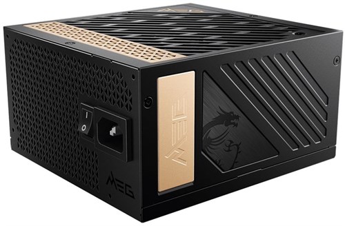 Блок питания MSI ATX 1300W MEG Ai1300P 80+ platinum 24pin APFC 120mm fan 16xSATA Cab Manag RTL 306-7ZP4A11-CE0