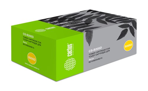 Картридж лазерный Cactus CS-B205D 106R04349 черный набор двойная упак. (6000стр.) для Xerox B205/210 CS-B205D