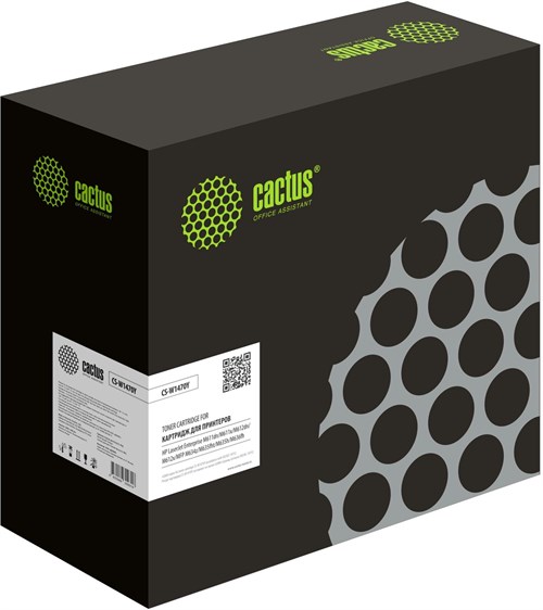Картридж лазерный Cactus CS-W1470Y черный (42000стр.) для HP LaserJet M611dn/M612dn/M634dn/M634h с ч CS-W1470Y
