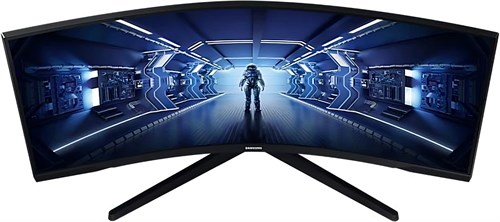 Монитор Samsung 34" Odyssey G5 C34G55TWWI черный VA LED 1ms 21:9 HDMI матовая 250cd 178гр/178гр 3440 LC34G55TWWIXCI