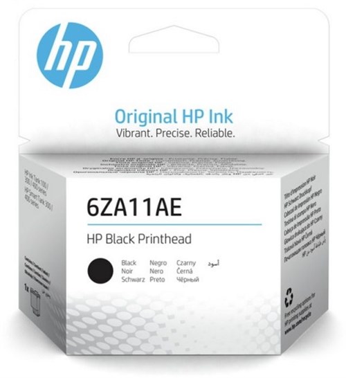 Печатающая головка HP 6ZA11AE черный для HP InkTank 100/300/400 SmartTank 300/400 6ZA11AE