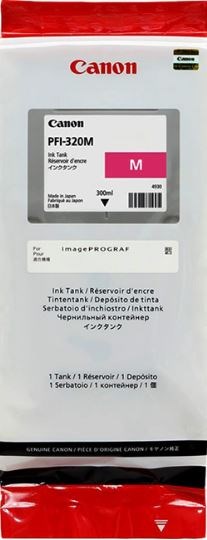 Картридж струйный Canon PFI-320M 2892C001 пурпурный (300мл) для Canon imagePROGRAF TM-200/205 без чи 2892C001