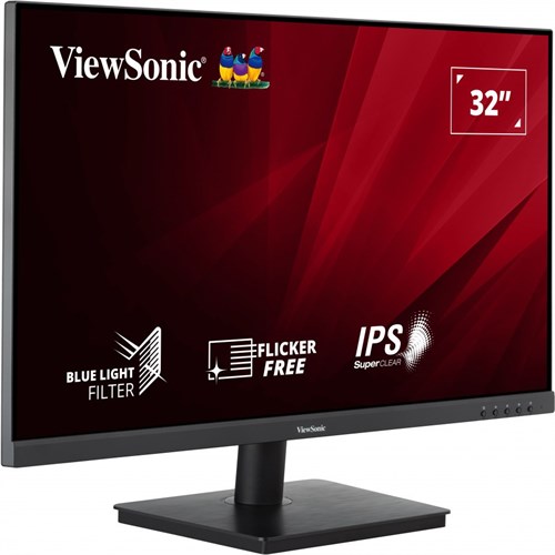 Монитор ViewSonic 31.5" VA3209-2K-MHD черный IPS LED 4ms 16:9 HDMI M/M матовая 250cd 178гр/178гр 256 VA3209-2K-MHD