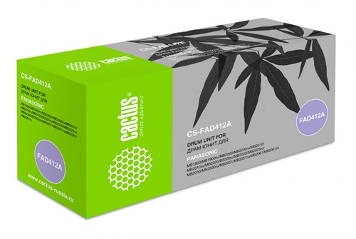 Блок фотобарабана Cactus CS-FAD412A черный ч/б:6000стр. для MB1900/MB1900ru/MB2000/MB2000ru Panasoni CS-FAD412A