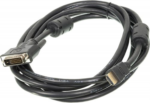 Кабель Ningbo DVI-D (m) HDMI (m) 3м феррит.кольца 13558