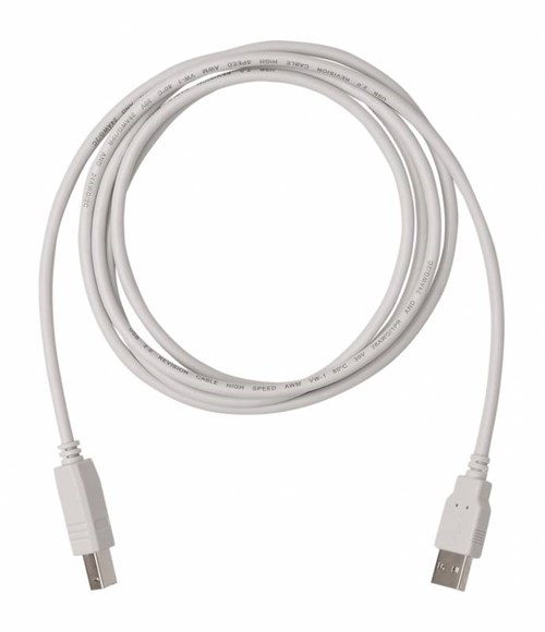 Кабель Buro Reversible USB A(m) USB B(m) 1.8м серый 13574