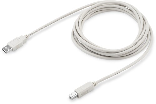 Кабель Buro USB A(m) USB B(m) 3м (USB2.0-AM/BM-3) серый USB2.0-AM/BM-3