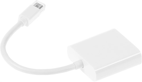 Адаптер Ningbo DVI-D (f) miniDisplayPort (m) 0.245м белый 13623