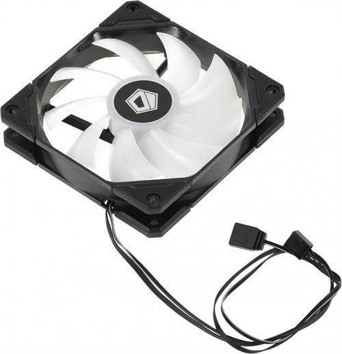 Вентилятор для корпуса ID-Cooling TF-12025 ARGB 120х120x25 черный 4-pin 31дБ (TF-12025-ARGB) Ret TF-12025-ARGB