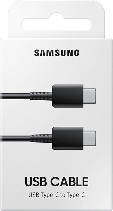 Кабель Samsung EP-DA705BBRGRU USB Type-C (m)-USB Type-C (m) 1м черный (упак.:1шт) EP-DA705BBRGRU