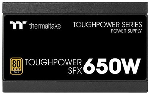 Блок питания Thermaltake SFX 650W Toughpower SFX 650 80+ gold 24pin APFC 90mm fan 3xSATA Cab Manag R PS-STP-0650FNFAGE-1