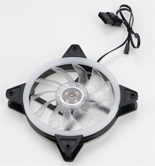 Вентилятор для корпуса Digma DFAN-FRGB3 RGB 120х120x25 черный 3-pin 4-pin (Molex) 23дБ Ret DFAN-FRGB3