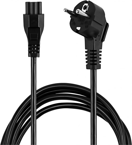 Кабель Buro BU-PCAB-1.8-3PIN IEC C5 (3-pin) Евровилка 1.8м BU-PCAB-1.8-3PIN