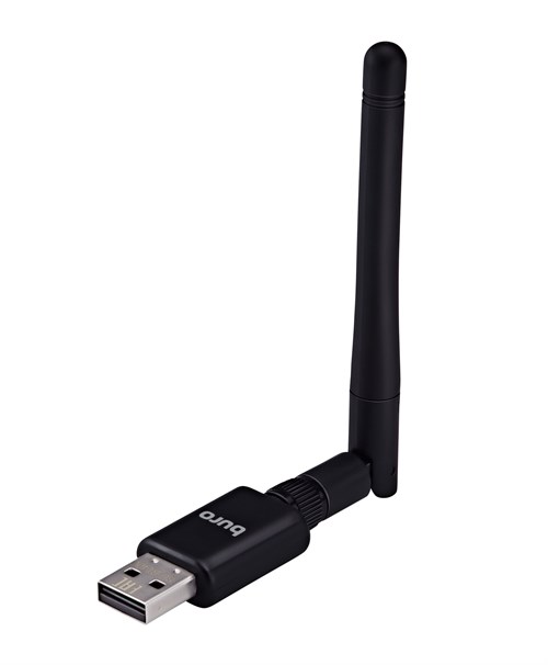 Адаптер USB Buro BU-BT40C BT4.0+EDR class 1 100м черный BT40С