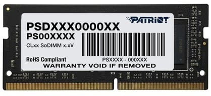 Память DDR4 4Gb 2666MHz Patriot PSD44G266681S Signature RTL PC4-21300 CL19 SO-DIMM 260-pin 1.2В sing PSD44G266681S